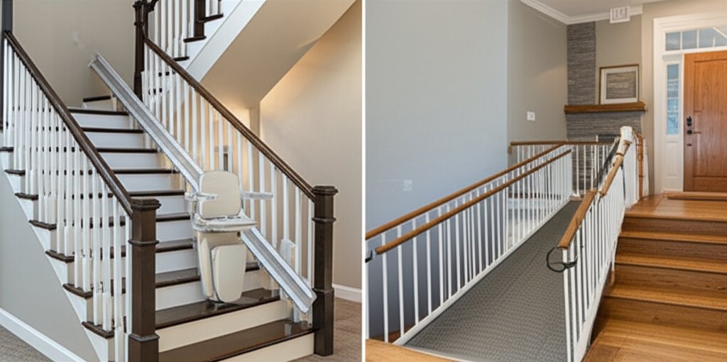 Stair Lifts vs Ramps: Choosing the Best Home Mobility Solution